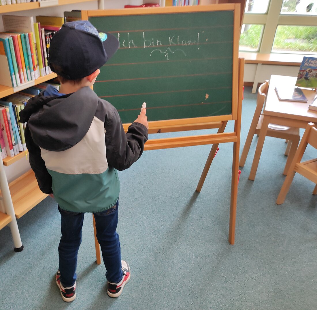 Schüler:innen in der 1. Klasse