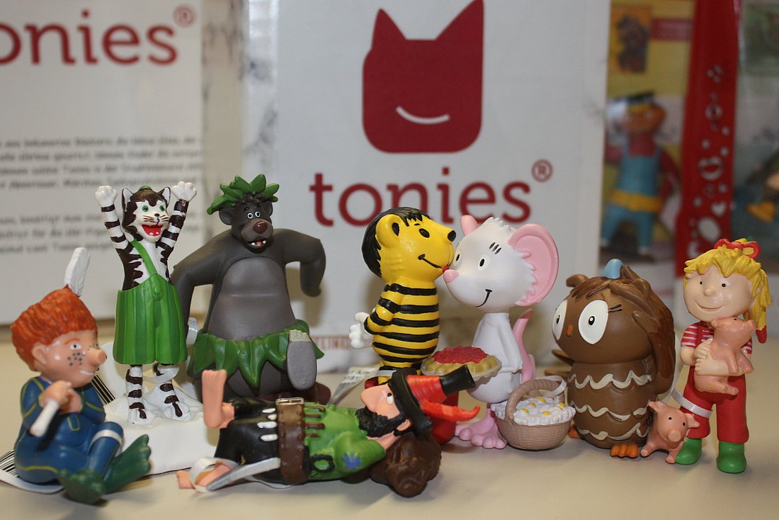 Eine süße Bande Tonie-Figuren...