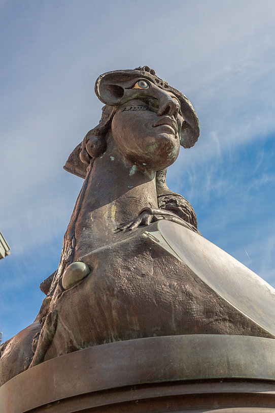 Skulptur die Zeit und ihre Geister © Claus Hoff