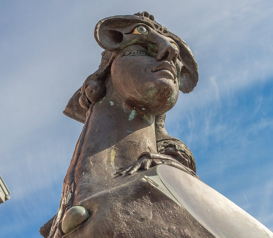 Skulptur die Zeit und ihre Geister © Claus Hoff